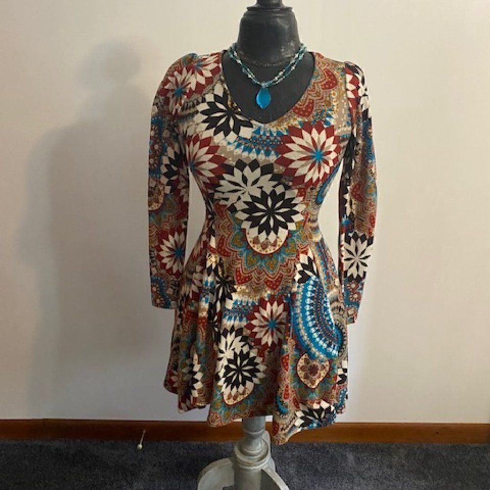 Emma Rose Fit and Flare dress, size Small